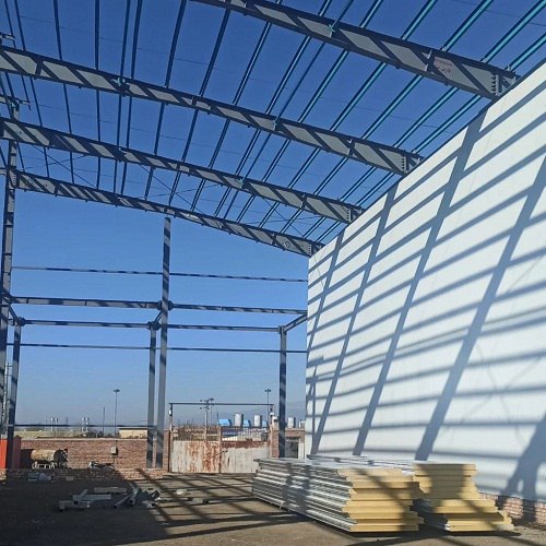 پوشش ساندویچ پانل سوله